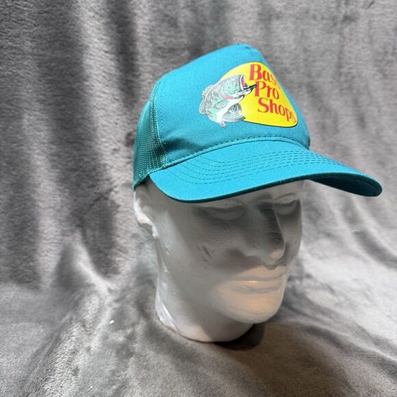 Bass Pro Shops Hat Mesh Adjustable SnapBack Trucker Baseball Fishing Outdoor Cap - Picture 2 of 16